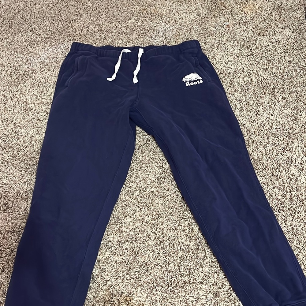 Roots sweatpants, Size large